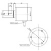 Incremental Rotary Encoder DC 5-24v Wide Voltage Power Supply 6mm