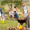 WOO LANDO Barbecue apron for men, 73 x 57 cm,