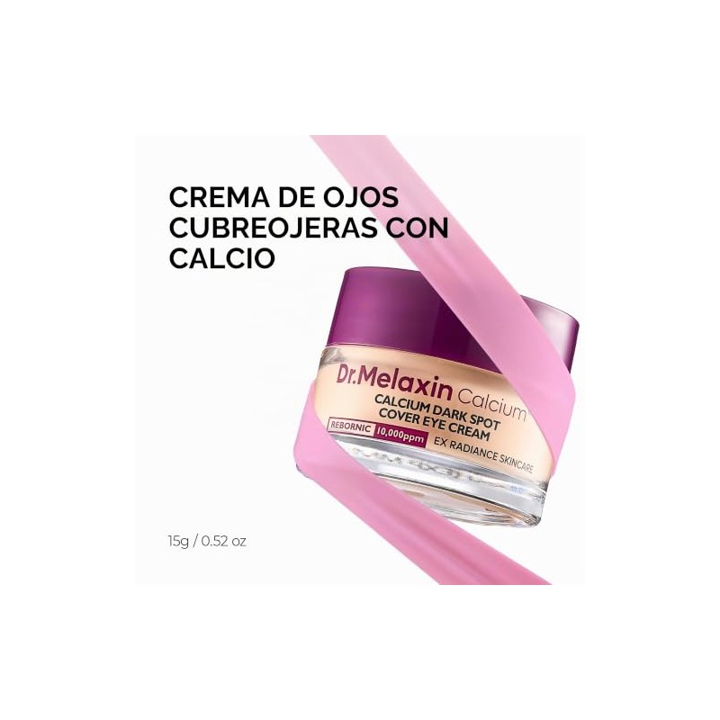 Dr.Melaxin- Crema para ojos con calcio y manchas oscuras Cemenrete