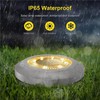 Torchtree 2023 Upgraded Solar Lights Outdoor Garden, 4 Pack Solar