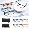 PRUTILOOKSY 4 Pack 1.00 Reading Glasses Men Readers Blue Light