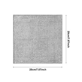 Multi-Purpose Wire Dish Cloths for Wet and Dry, Pack of 10 Reusable Dish Cloths, Dish Cloths, Cloths Kitchen for Pan, Pot, Stove, Kitchen (Colour: Grey)