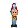 Gemmy Nightmare Before Christmas 3.5ft LED Jack Skellington Sally w/
