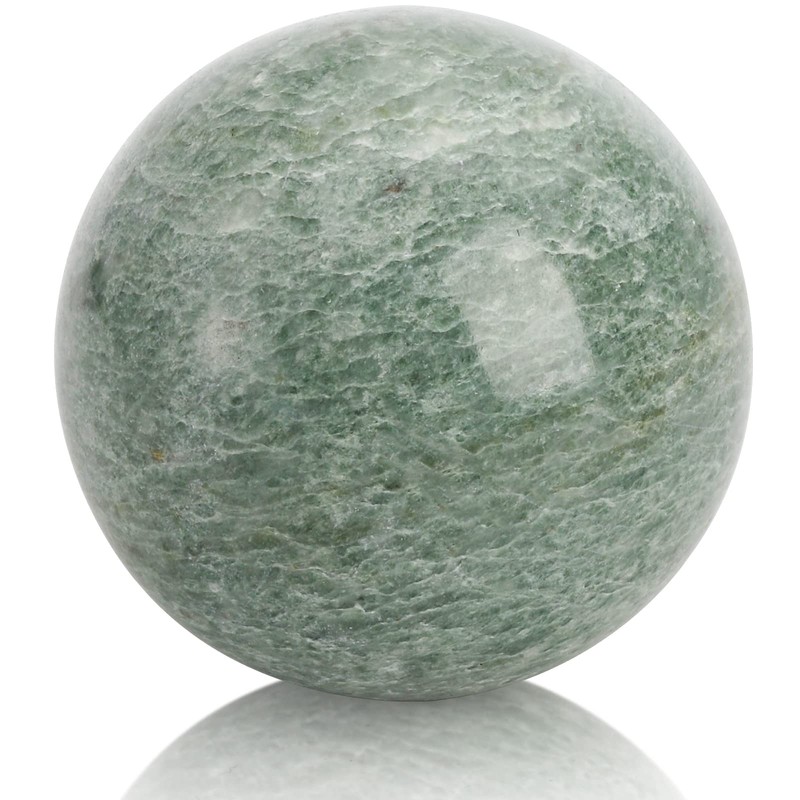 Lyellfe Set of 4 Marble Stone Baoding Balls, 2 Inch