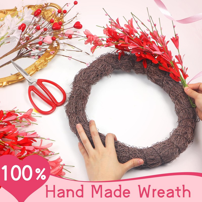 Pink Wreath Decor (22IN)