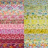 Jelly Roll Fabric - 20 Assorted Floral Prints, 100% Cotton