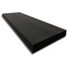 FoamTouch 4" x 24" x 72" Upholstery Foam, Charcoal