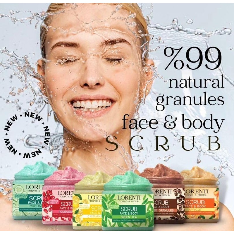 Lorenti Coffee Scrub 500 ML Face & Body | Jojoba