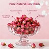 Rose Bud Tea Dried Red Rose,MQUPIN Rose Tea 100% Natural