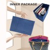 Felt Large Bag Accessories｜ Organizer Insert (Dark blue)