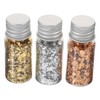 OHPHCALL 4sets Foil Flakes for Nail Art of Nail Glitter