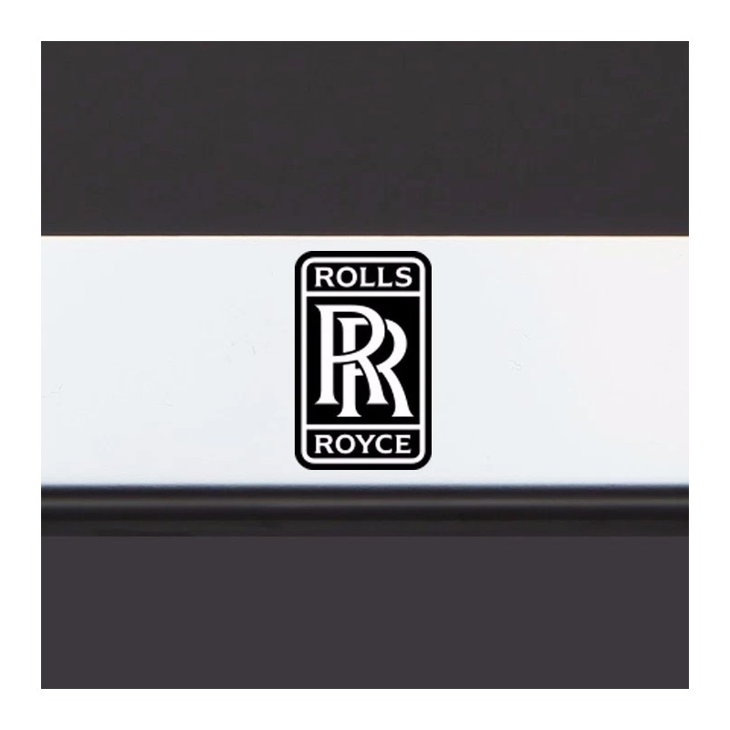 KA T304 Stainless Steel 8K Rolls Royce Logo Black Laser