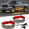XRIDONSEN 2PCS 70 inch Running Board Strobe Lights 864 LED