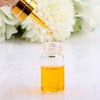 Comrzor 100 Pack 3ml Clear Glass Dropper Bottles with 4