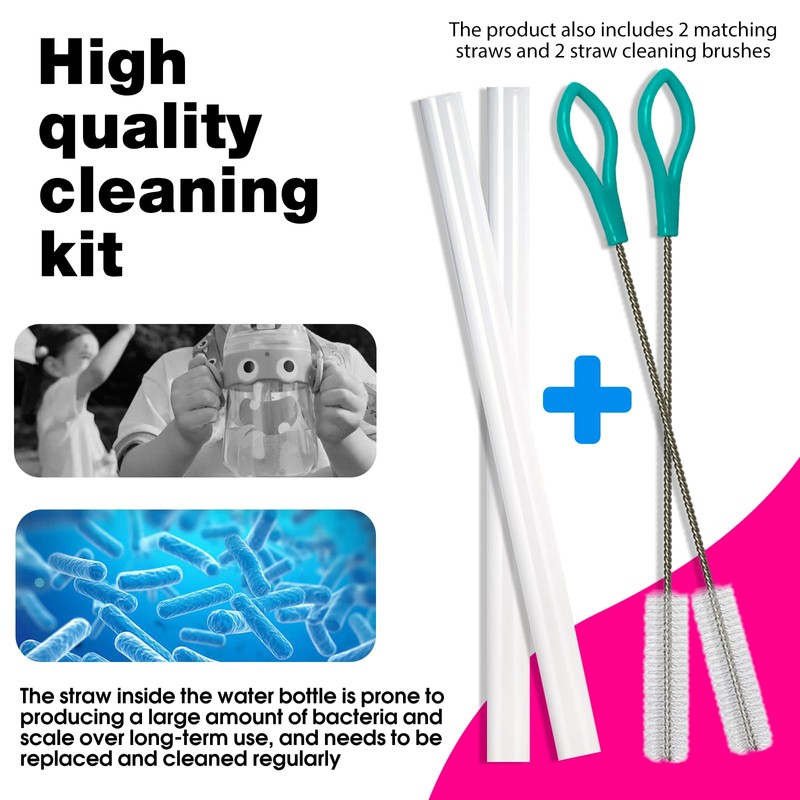 Powerful 8 Pack Bite Valve and Straw Fit All CamelBak