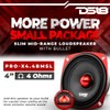 Set for DS 18 PRO-X4.4BMSL 1 midrange driver with a