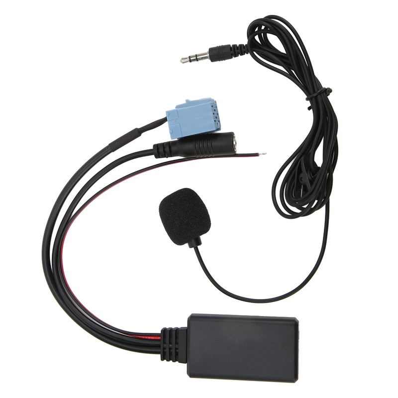 Bluetooth5.0 AUX IN Cable 3.5mm Jack ISO 8Pin 7 607