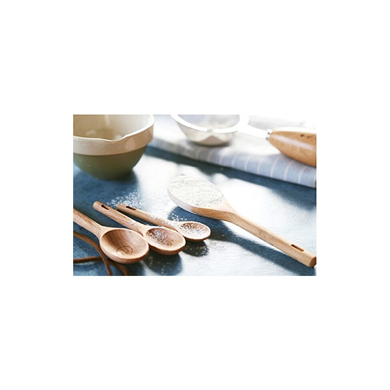 Lautechco? 4pcs/set Japanese Style Wooden Measuring Spoons Set Healthy No