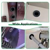 1/2 Inch Drill Hole, 3/8 Inch ID Silicone Rubber Top