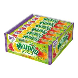 Mamba Sour 2.80 Oz Three Brick Stick Pack Of 24 Sticks), 2.8 Oz