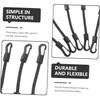 Taicols Bungee Cord with Hooks Camping Accessories, 5 Pcs Adjustable