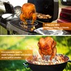 HaSteeL Beer Can Chicken Holder 1 Pack, Stainless Steel Chicken