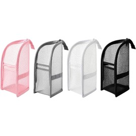 Standing Toiletry Bag Portable Travel Mesh Pouch 4PCS