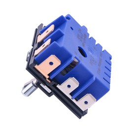 ZOKUSIK W10434452 Dual Infinite Stove Control Burner Switch MDPA-W171-WPM Replace Parts WPW10434452, PS11754687, AP6021365 Compatible with Whirlpool, Maytag, Amana, KitchenAid Electric Ranges Stoves