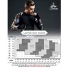 LAFROI Men's Long Sleeve UPF 50+ Baselayer Skins Performance Fit