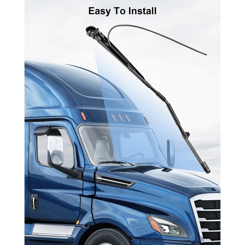 1 Pcs Front Windshield Wiper Arm Fit for Freightliner Cascadia