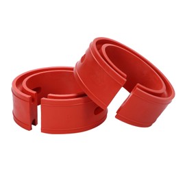 Pararect Rubber Spacer Spring Rubber Set of 2 Suspension Height Adjustment Shock Absorbing Rubber Spacer 35mm (B)