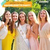 CORRURE Banda y tiara de despedida de soltera con texto
