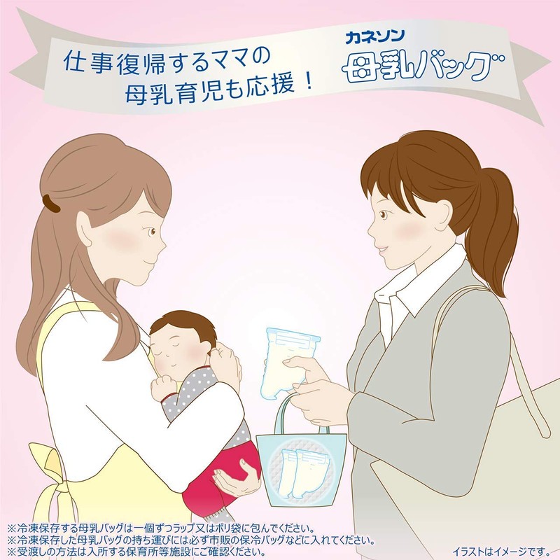 Kaneson Breast Milk Bags, 3.4 fl oz (100 ml), Pack