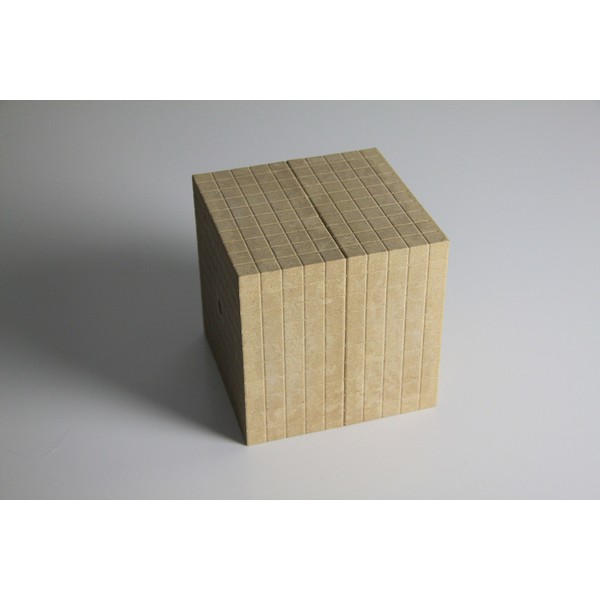 WISSNER active learning Cube, made Out of RE-Wood, In a