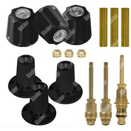 Kissler RBK1828MB Replacement For Gerber Bath/Shower Rebuild Kit, Matte Black Finish