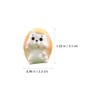 Operitacx 7pcs Miniature Resin Hedgehog Models Multi-functional Desktop Decor for