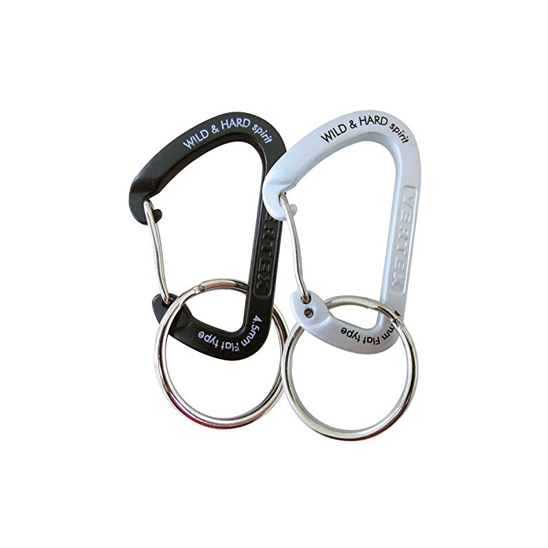 Vertex VEX-43 Carabiner 0.18 inch (4.5 mm) with 2