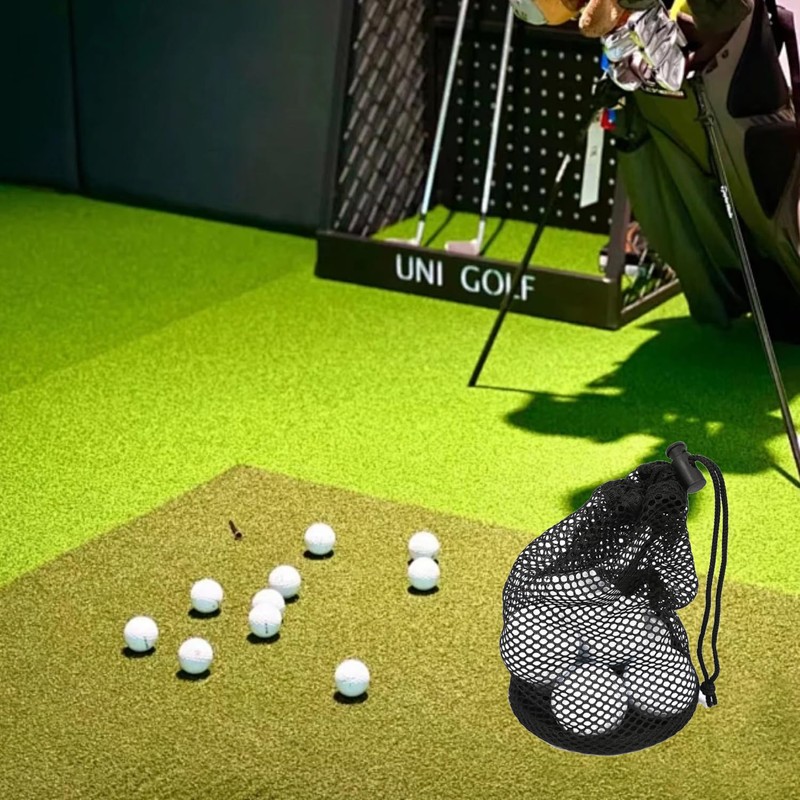 RmKbe Golf Ball Bag Nylon Golf Ball Holder Golf Ball