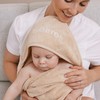 Mabyen Baby Towel with Hood, Hooded Towel, Bath Towel, 100%