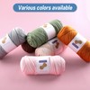 NDICANG 2 Pack T Shirt Yarn for Crocheting with 1
