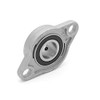 KFL004 Flange Bearings 20 mm Die-Cast Aluminium Pack of 4