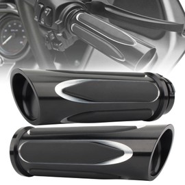Harley-Davidson Motorcycle Throttle Control Grip - 1" 25mm Handlebar Hand Grip for Touring, Road King, Street Glide, Electra Glide, Sportster, XL 883, XR, Dyna, Street Bob, Softail, Fat Boy