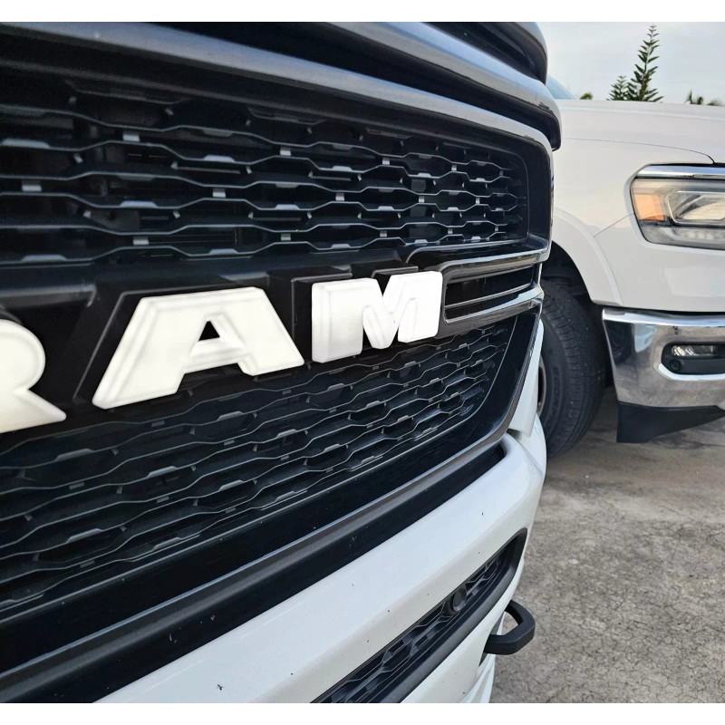 Xtreme Trux White LED Lighted Letters For Ram Rebel Style