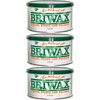Briwax Clear Furniture Wax Polish .3 Pack