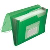 Q-Connect KF02480 Document Collection Pockets and Compartments Translucent Green