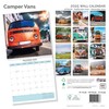 Dayplanner Publishing Camper Vans Calendar 2025, Large Square Wall Calendar,