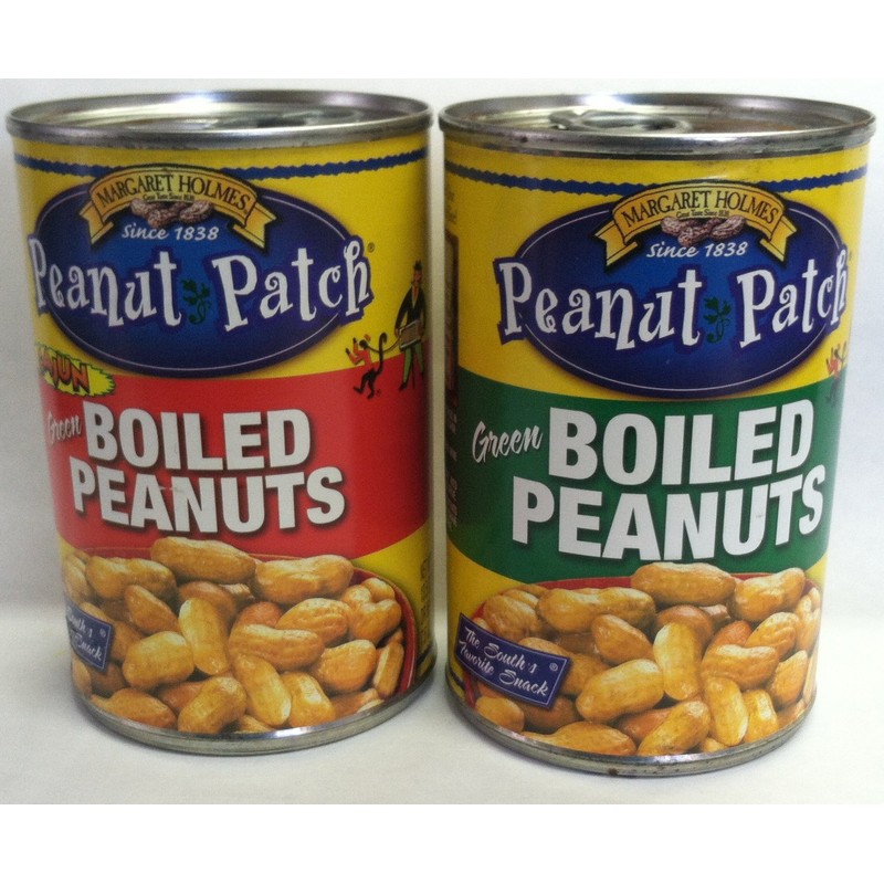 Peanut Patch Green Boiled Peanuts and Cajun Green Boiled Peanuts