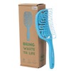 Tangols Gentle Detangler Hair Brush-100% Eco-Friendly Double Curved Straw Hair