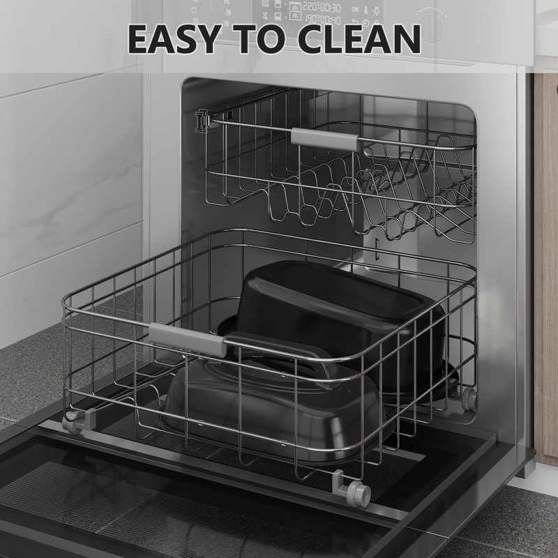 SUNVIVIPRO Roaster Oven 28 Quart, Electric Turkey Roaster with Self-Basting