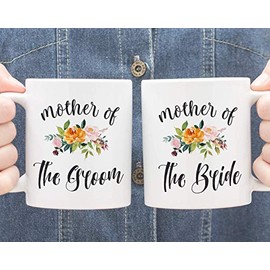 Mother of the Bride Mug, Mother of the Groom Mug, Mother of the Bride Gift, Mother of the Groom Gift, Wedding Mug Set, Wedding Gift Ideas